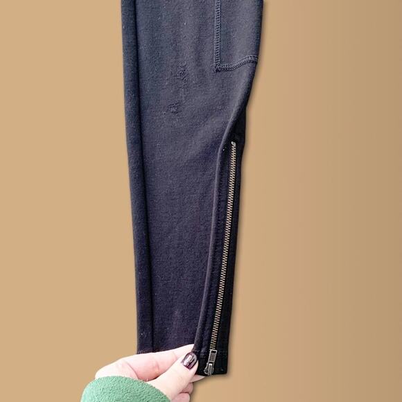 CABi Midtown Ponte Riding Ankle Zip Leggings Black #196 Size Small S Classic - Picture 4 of 13